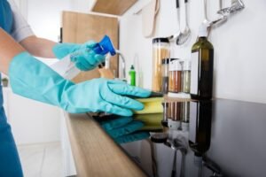 kitchen cleaning